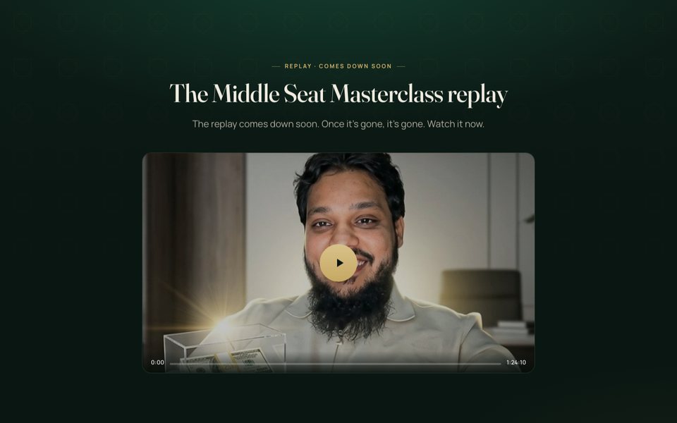 Replay + application preview